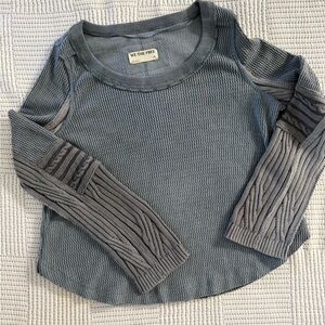 We The Free Gray/Blue’ish Women's Top